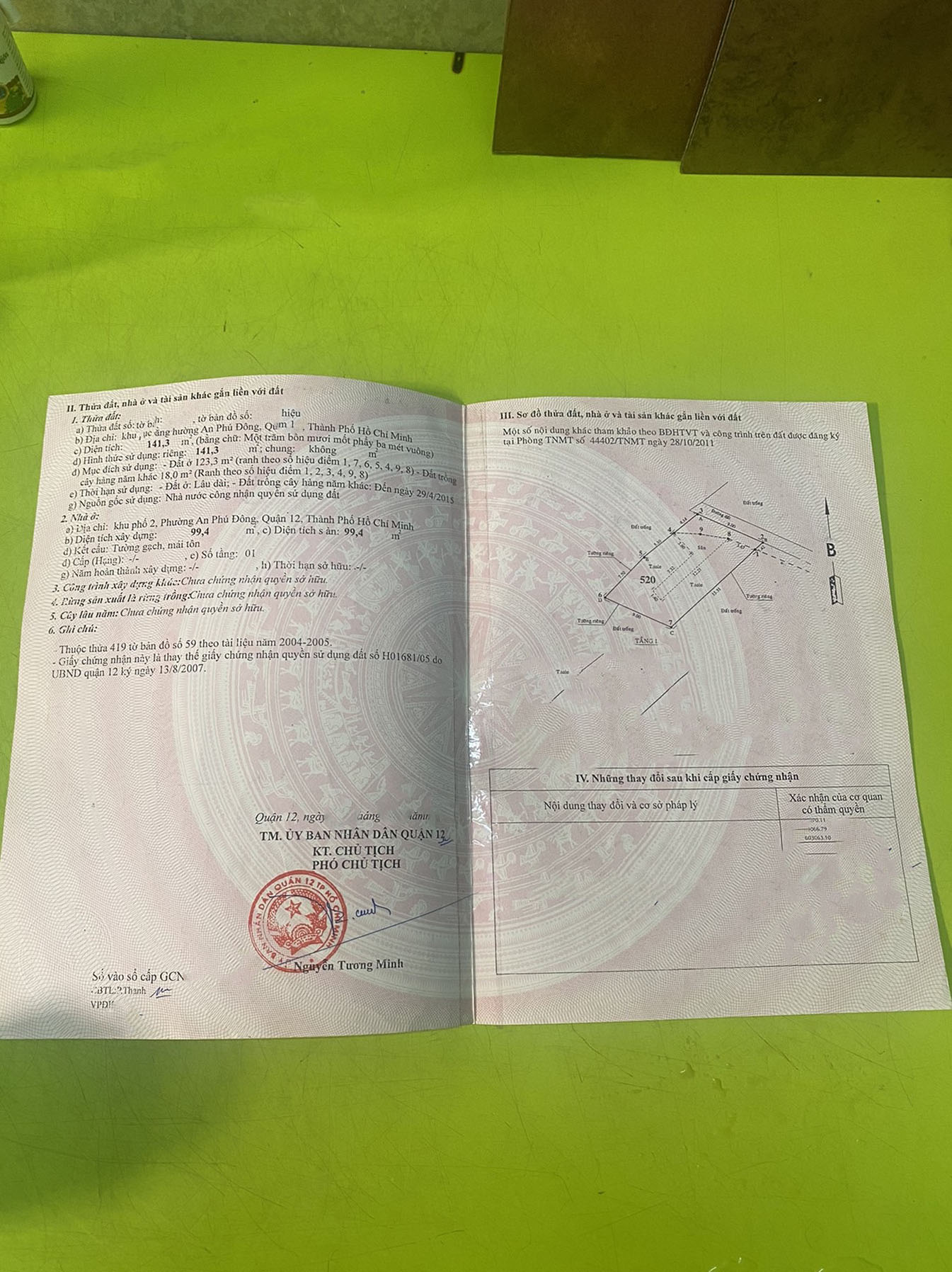Bán nhà đường Vườn Lài, Phường An Phú Đông, Quận 12 nhà mới 100% (9m x 15m nở hậu = 141m2)